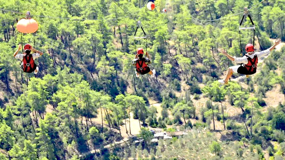 Tazı Kanyon + Büyük Zipline + Jeep Safari + Rafting photo 22