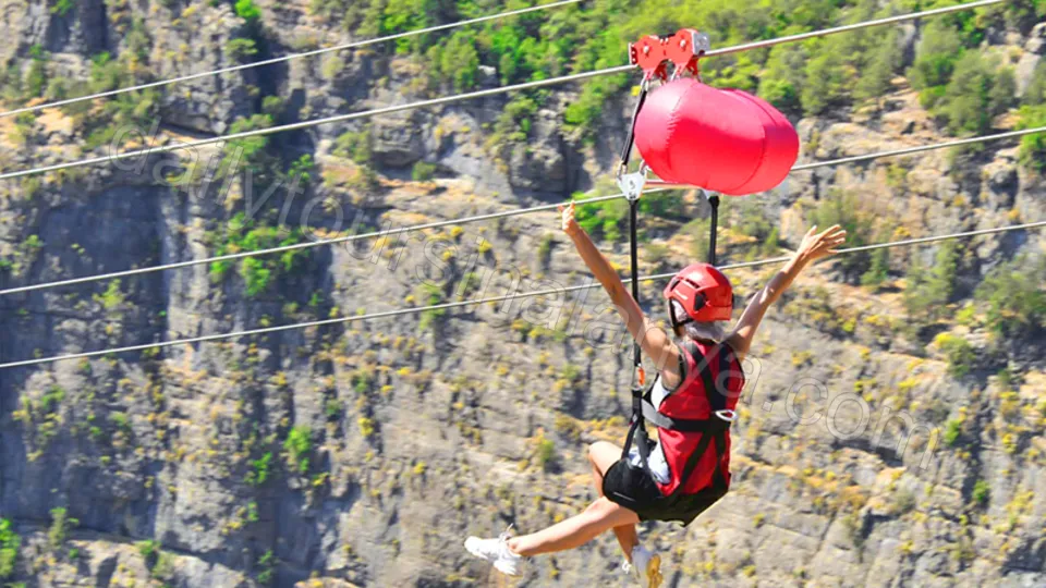 Tazı Kanyon + Büyük Zipline + Jeep Safari + Rafting photo 23