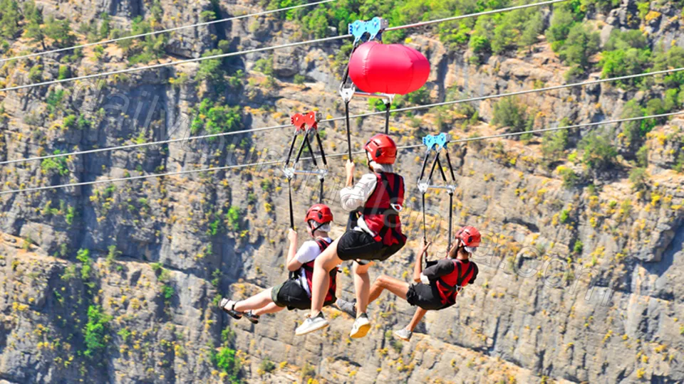 Tazı Kanyon + Büyük Zipline + Jeep Safari + Rafting photo 25