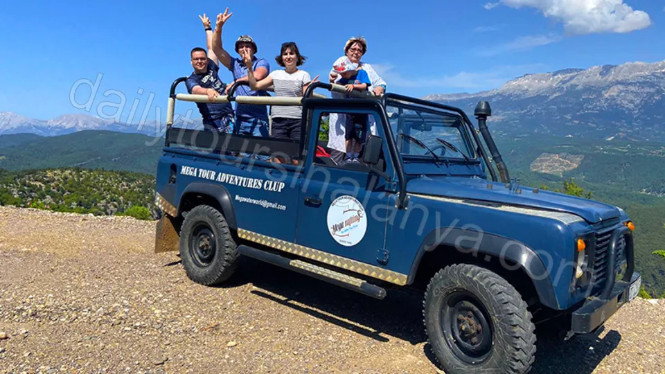Tazı Kanyon + Büyük Zipline + Jeep Safari + Rafting photo 5