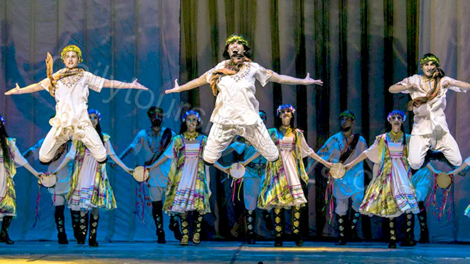 Alanya'dan Anadolu Ateşi Gösterisi