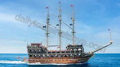 Викингская яхта в Алании nav photo 21