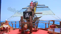 Alanya Grand Troys Pirate Boat Tour nav photo 16