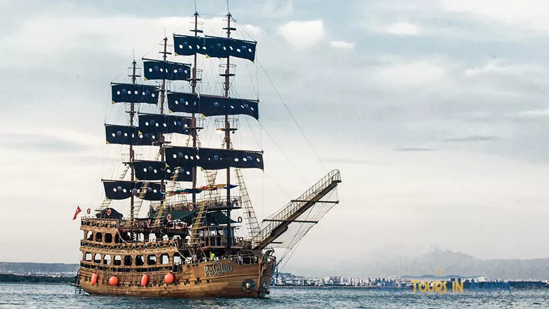 Alanya Magellan Pirate Boat Tour image 2