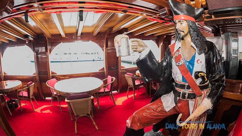 Alanya Magellan Pirate Boat Tour image 16