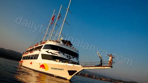 Аланья Старкрафт Закат Лодка