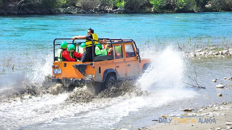 Rafting with Jeep Safari and Zipline in Alanya image 15