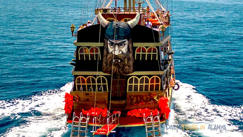 Alanya Viking Boat Tour image 1