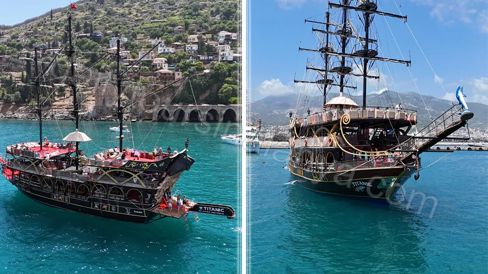 Alanya Titanic Pirate Boat Tour photo 9
