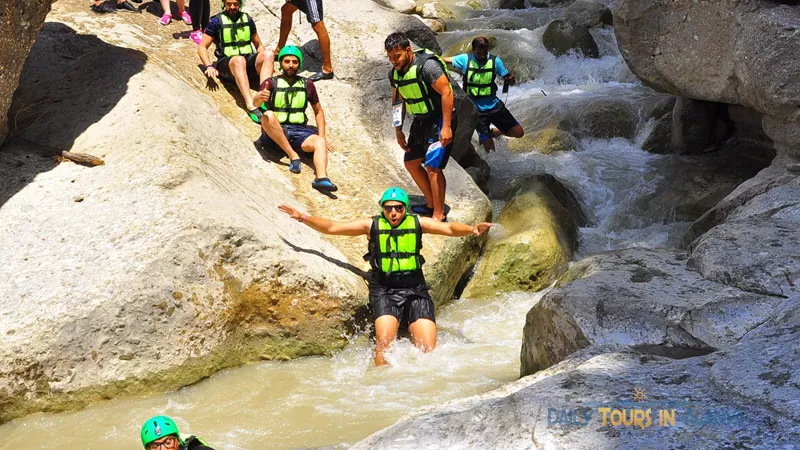 Rafting with Canyoning and Zipline in Alanya image 2