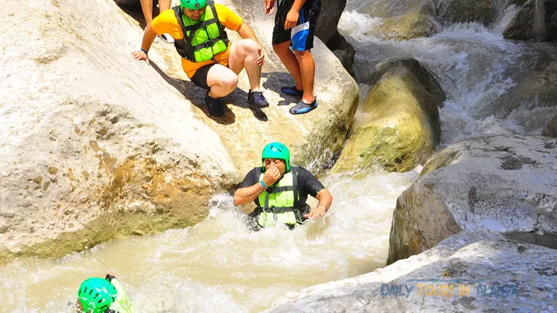 Rafting with Canyoning and Zipline in Alanya image 8