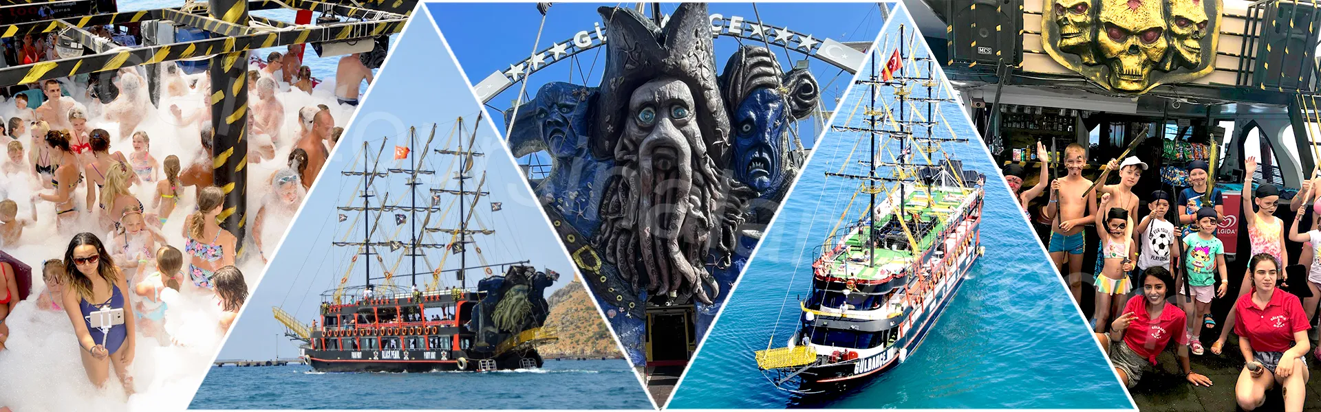 Alanya Pirate Boat Tour