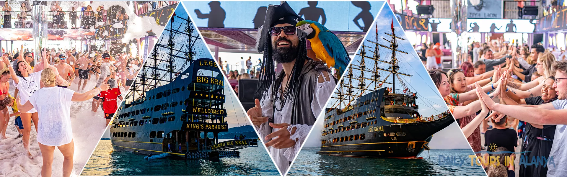 Alanya Legend Big Kral Boat Tour