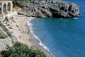 Aerial view of Ulaş Beach